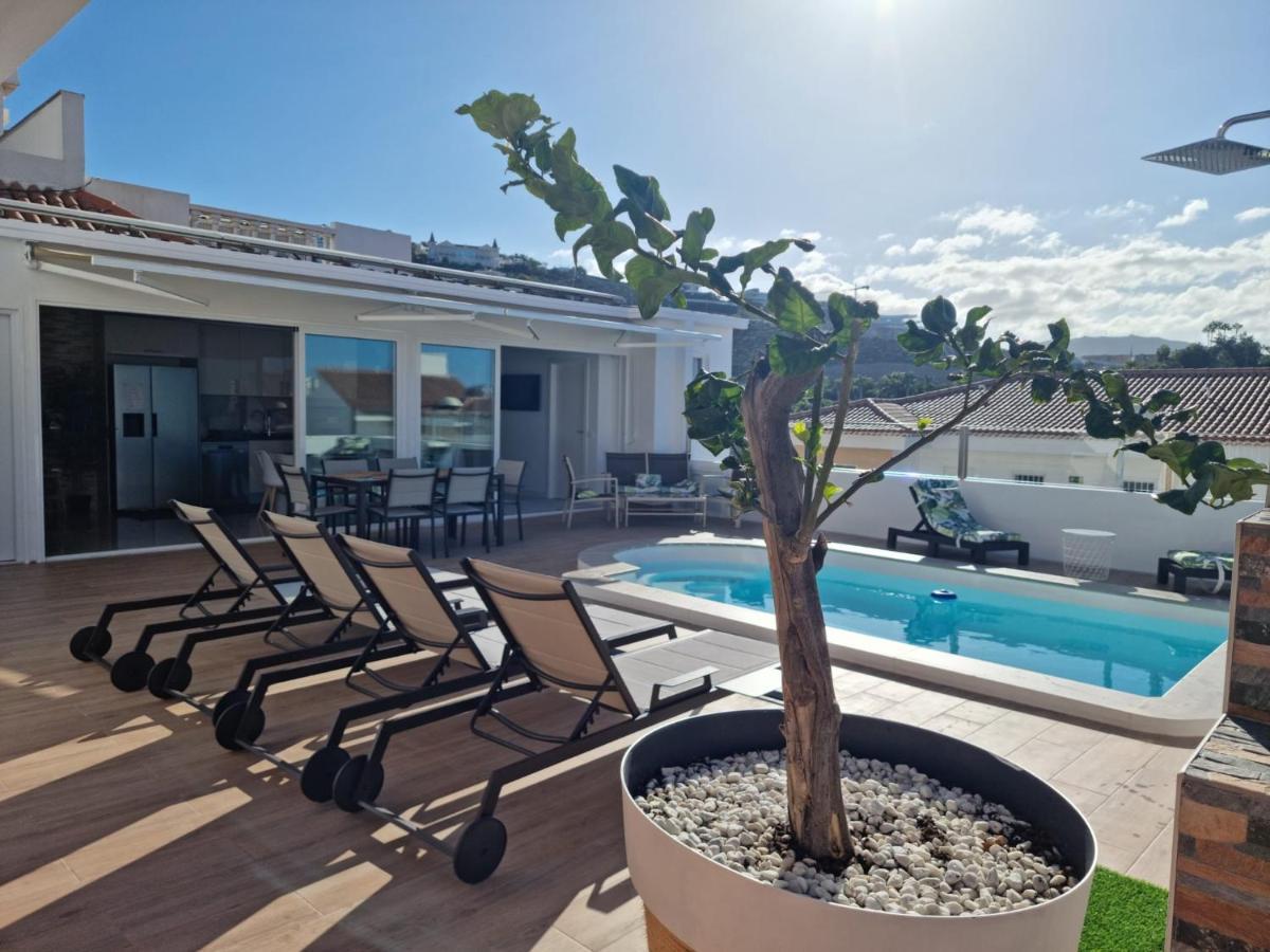 Fantastica Villa Cusmano Con Piscina Privada Costa Adeje  Exterior foto
